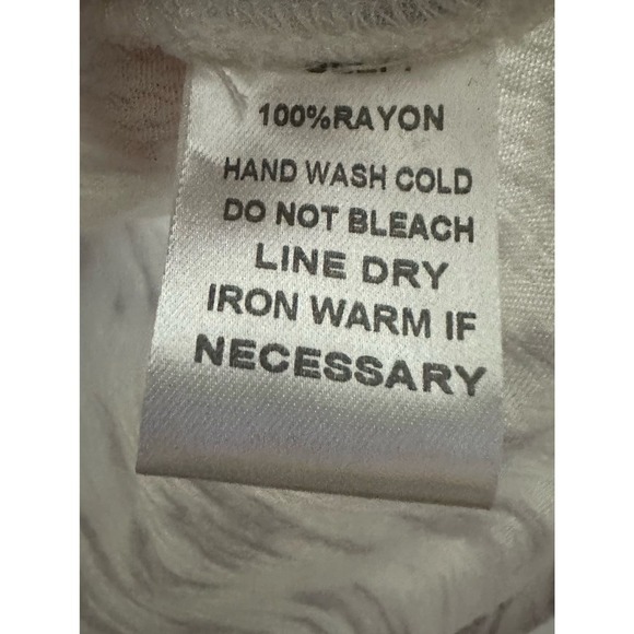 TALULAH Crop Cropped Loose Oversized Fit Button Down Shirt Top Blouse - Medium - Picture 4 of 4